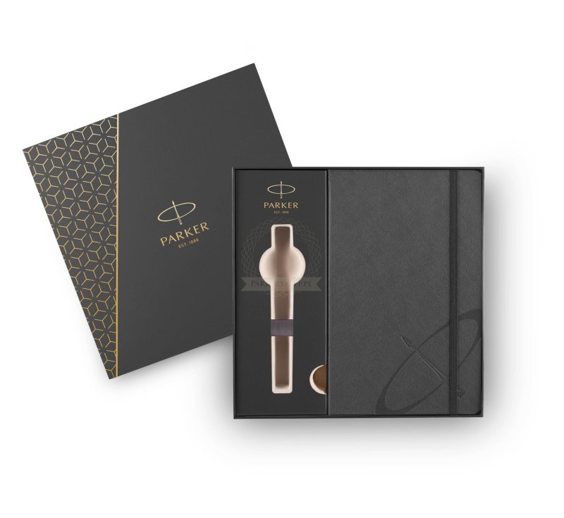 Подарочная коробка Parker с ежедневником
