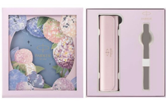 Подарочная коробка Parker Pink с чехлом