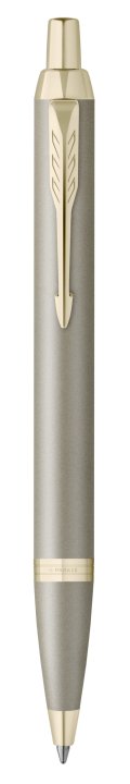 Ручка шариковая Parker IM Sandstone Champagne PVD Trim
