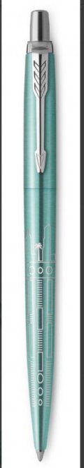 Ручка шариковая Parker Jotter Miami Turquoise CT