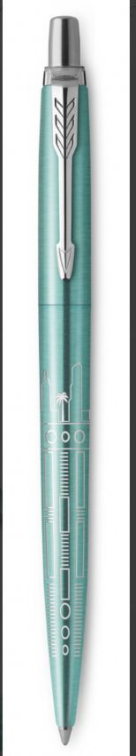 Ручка шариковая Parker Jotter Miami Turquoise CT