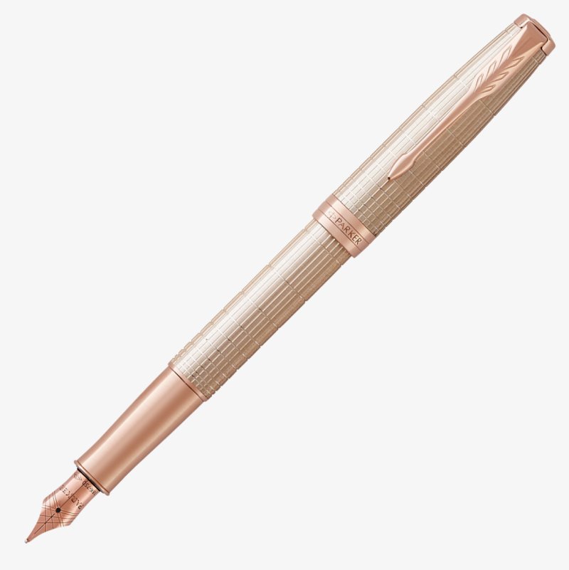 Ручка перьевая Parker Sonnet Premium Silver Mistral GT M