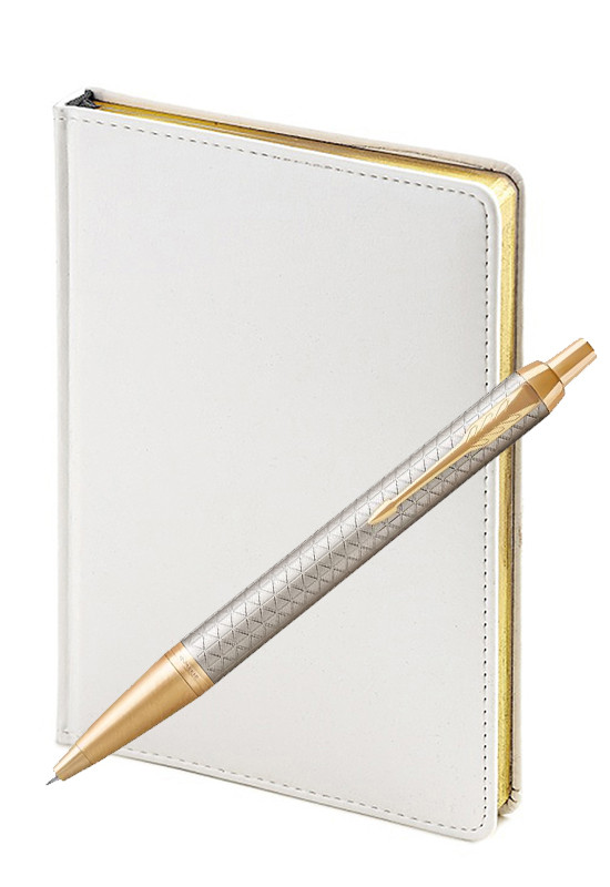 Набор Parker IM Premium Warm Silver GT Sidney