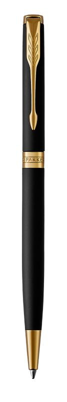 Шариковая ручка Parker Sonnet Matte Black GT Slim
