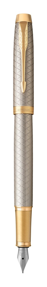 Перьевая ручка Parker IM Premium Warm Silver GT