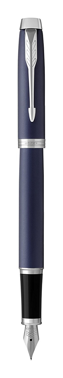 Перьевая ручка Parker IM Metal Matte Blue CT