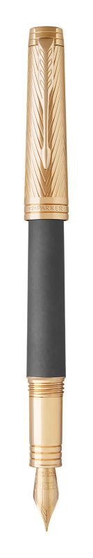Перьевая ручка Parker Premier Storm Grey GT
