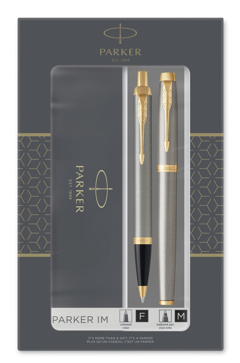 Набор Parker IM Brushed Metal GT Core TK223