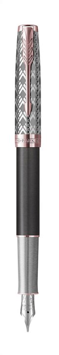 Перьевая ручка Parker Sonnet Premium Metal Grey PGT