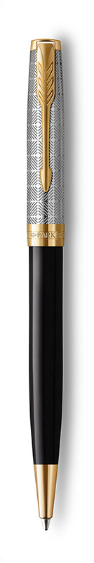Шариковая Ручка Parker Sonnet Premium Metal Black GT