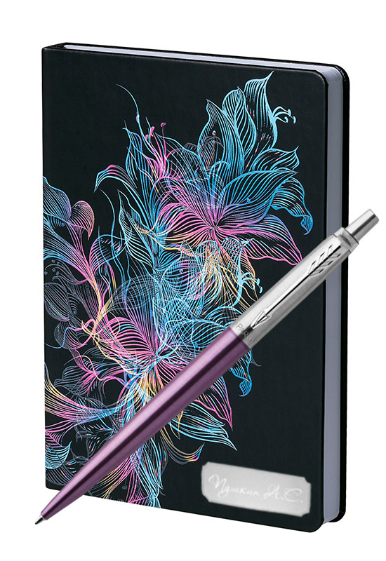 Подарочный набор Шариковая Ручка Parker Jotter Victoria Violet CT Vibrance