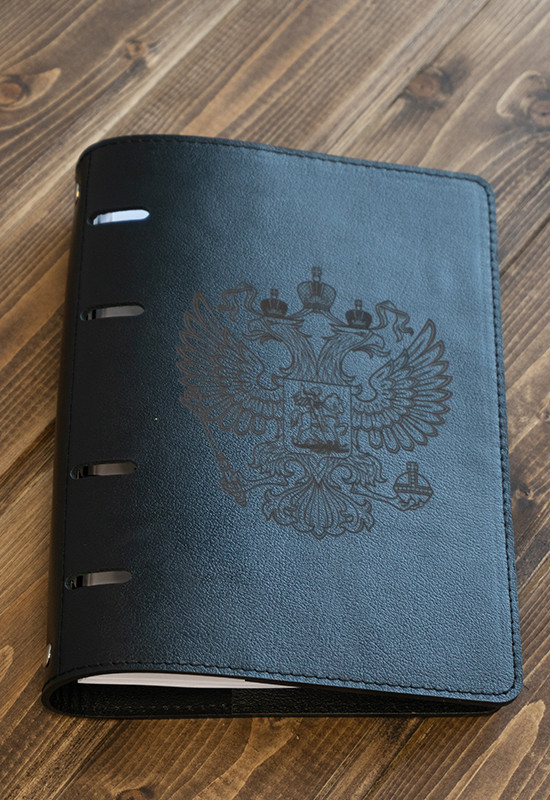 Ежедневник Из Натуральной Кожи (Герб)