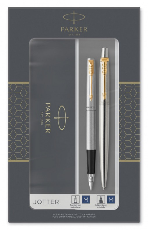 Набор Parker Jotter Core Stainless Steel GT