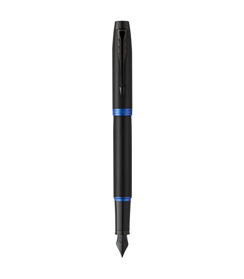 Перьевая ручка Parker IM Vibrant Rings Flame Blue