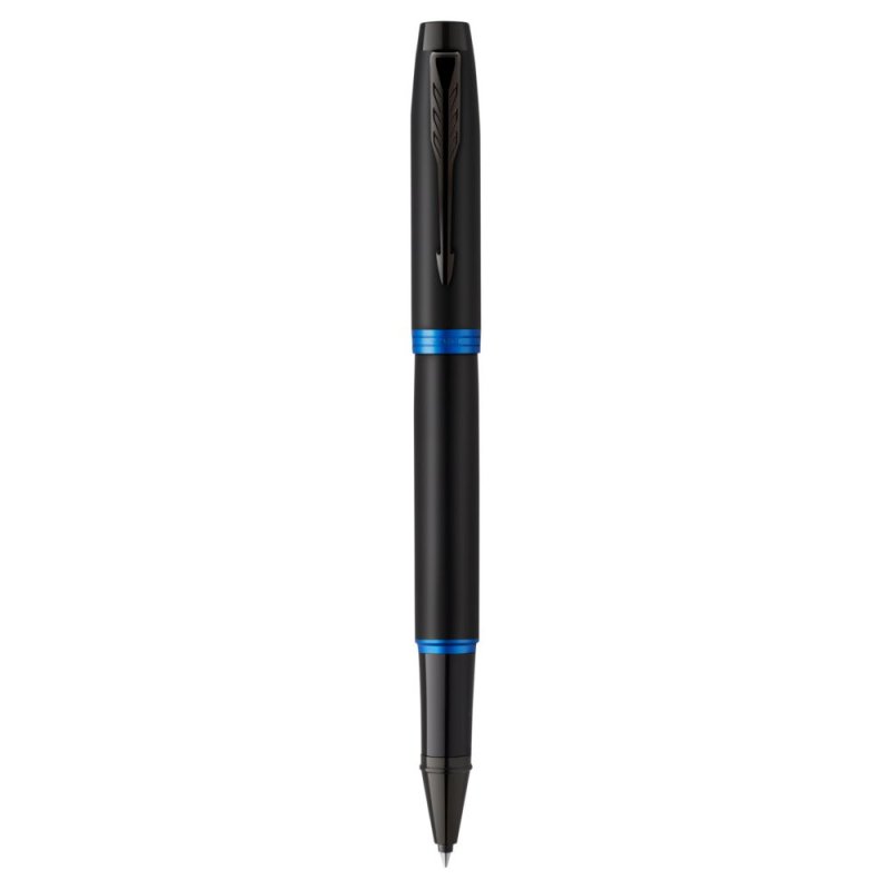 Ручка роллер Parker IM Vibrant Rings Flame Blue