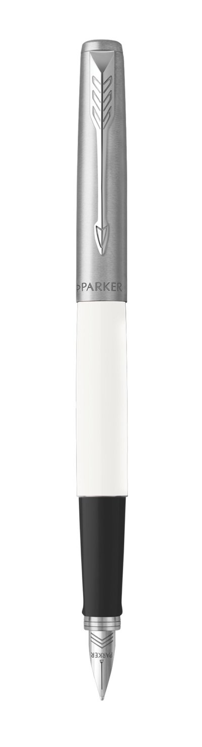 Ручка перьевая Parker Jotter Originals White Chrome CT