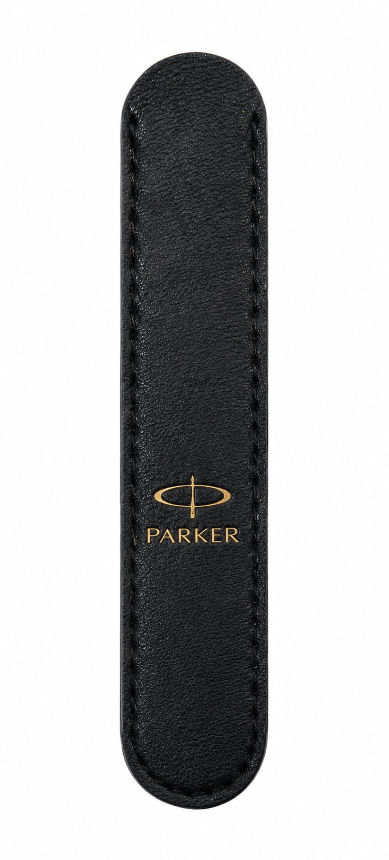 Чехол для ручки Parker S (черный) с золотым теснением