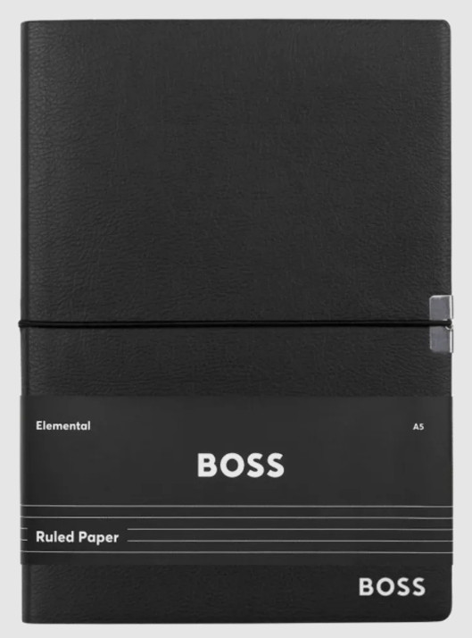 Блокнот Boss формата А5 Elegance Black Agenda