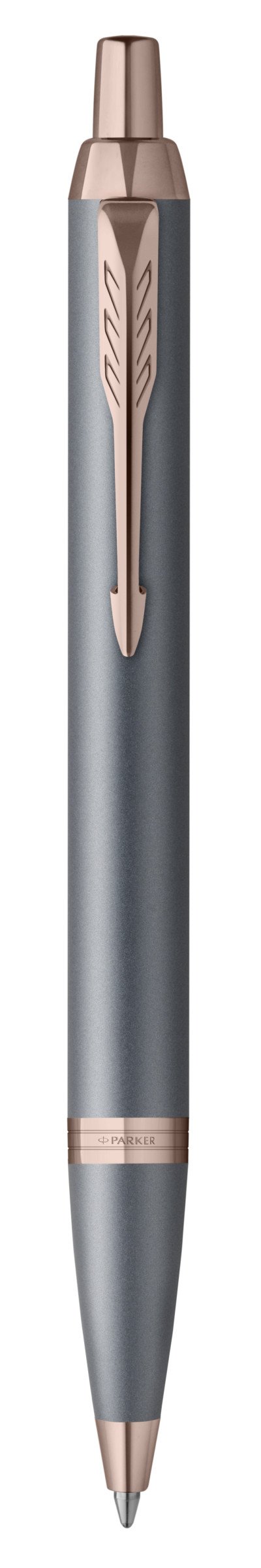 Ручка шариковая Parker IM Slate Rose Gold PVD Trim